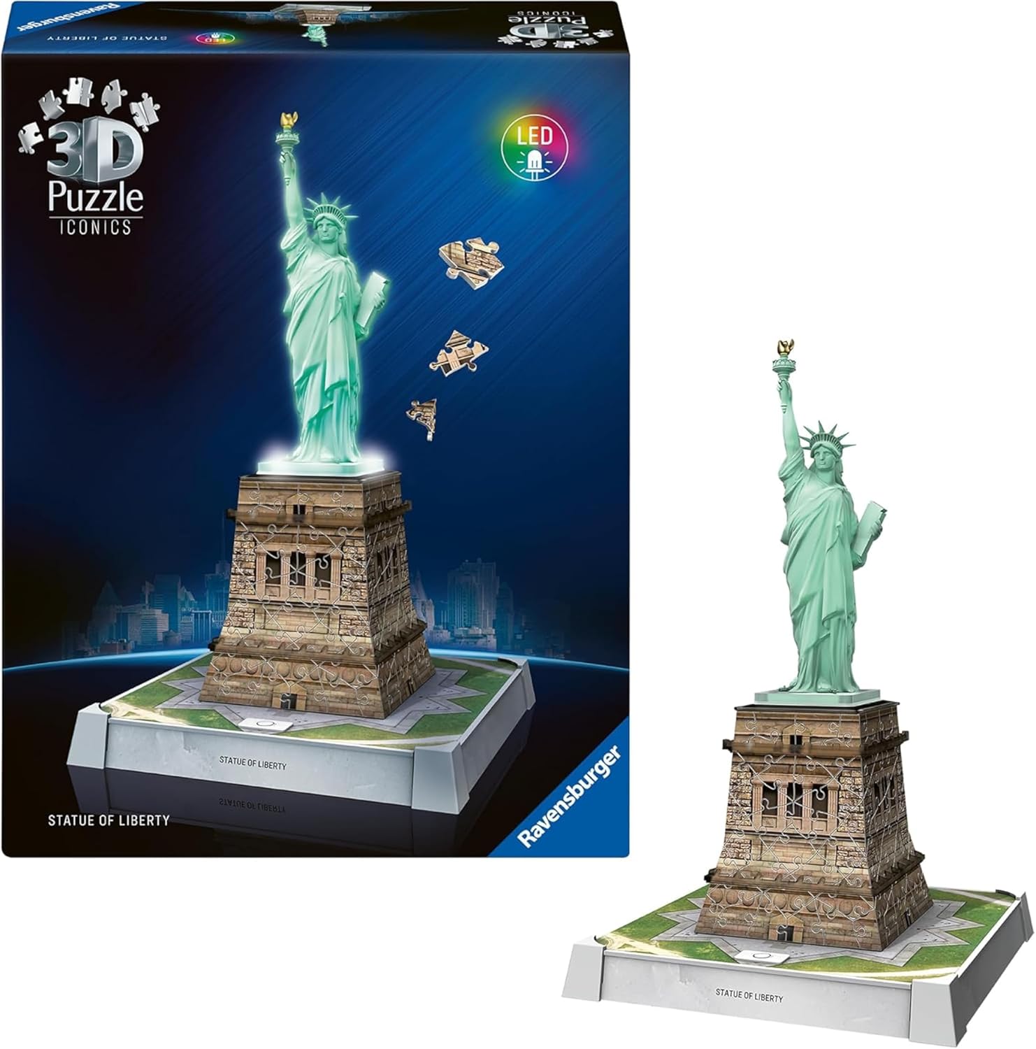 12008027 Statua della Libertà Ravensburger 3D Puzzle
