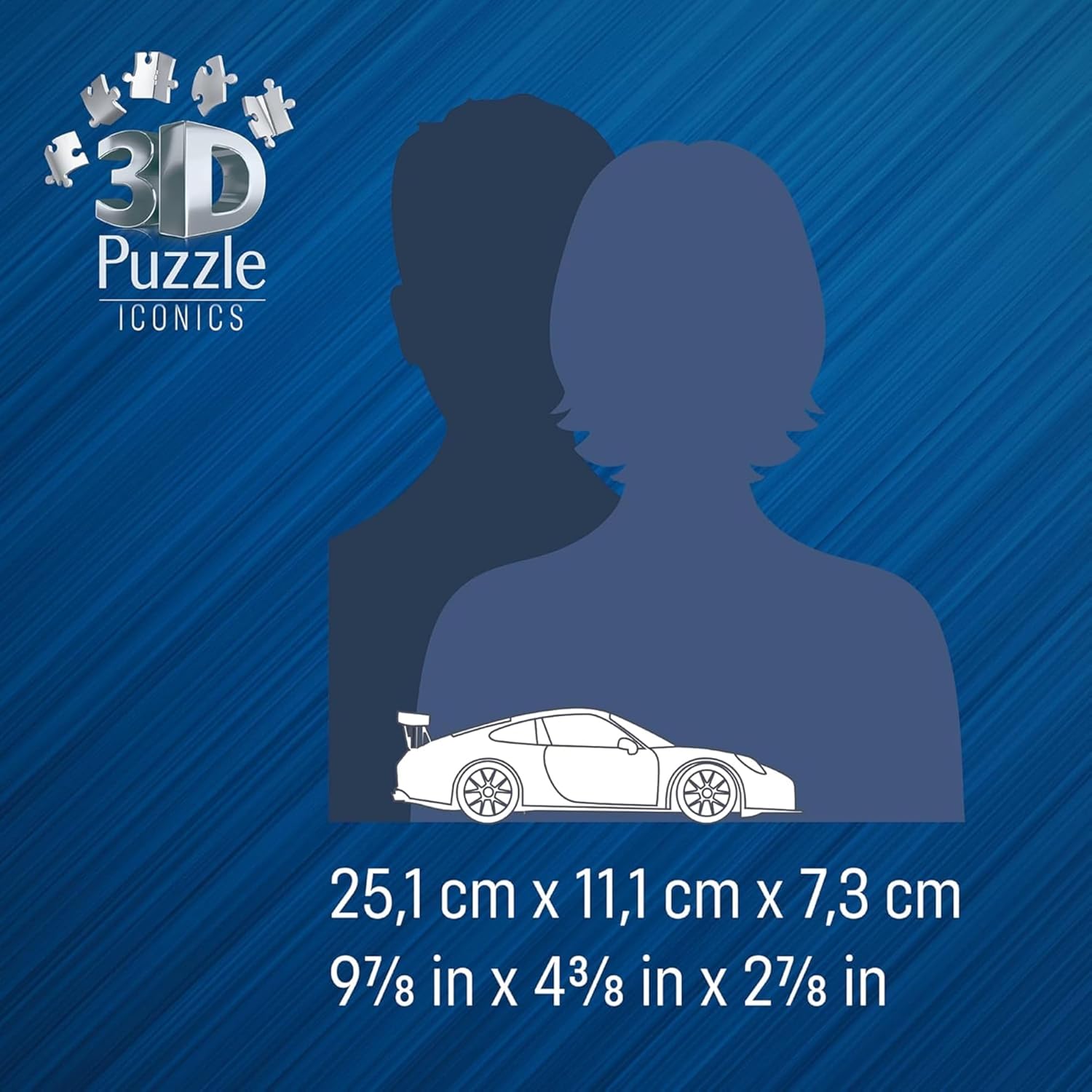 12008038 Porsche 911 GT3 Cup Salzburg - Ravensburger 3D Puzzle