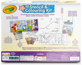 04-2952 CRAYOLA - Set di stencil divertente, 04-2952, multicolore