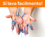 81-1539 CRAYOLA - Mini Kids, 3 Tempere a Dita Lavabili