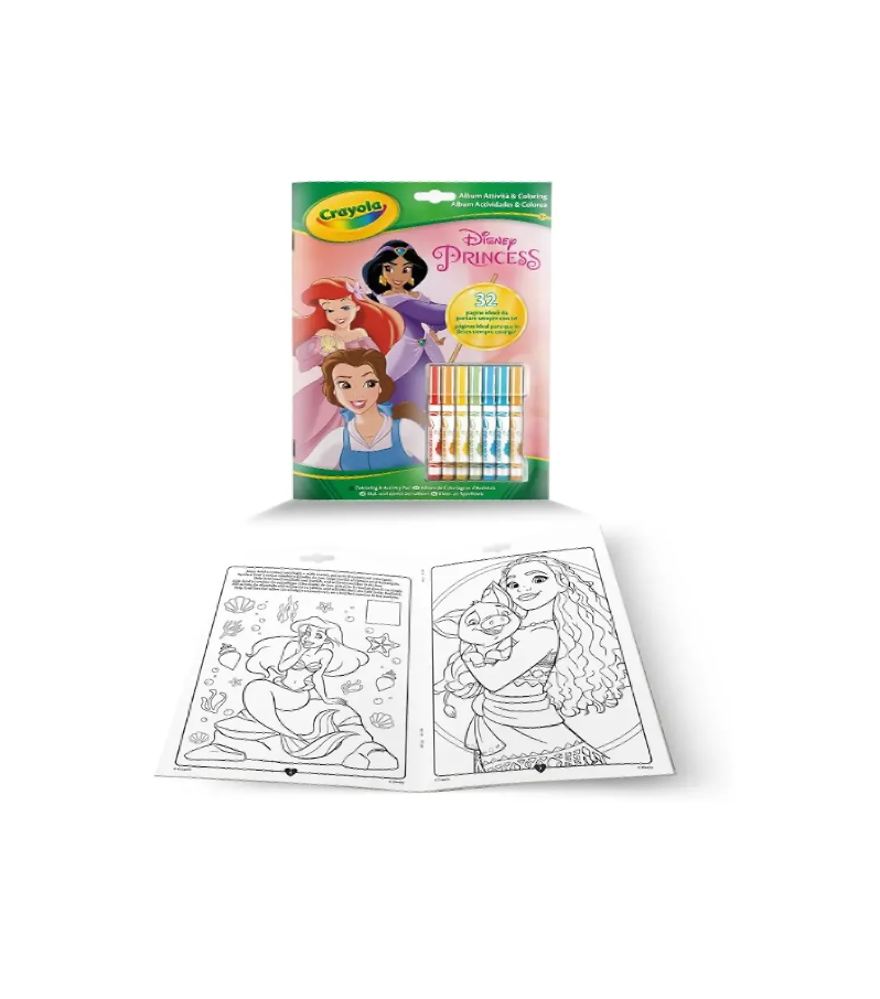 58 Crayola - Album attivita -coloring princess