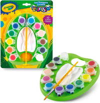54-1066 CRAYOLA Set di Tempere Lavabili per Bambini con Pennello