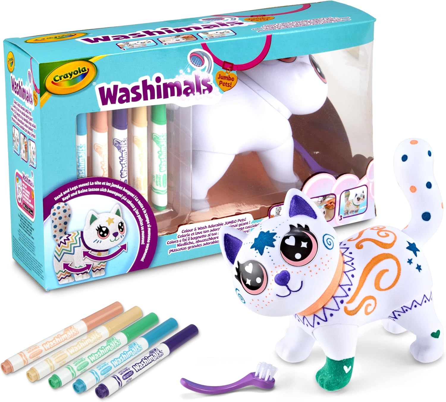 74-7518 CRAYOLA Washimals Jumbo Pets - Big Jenny