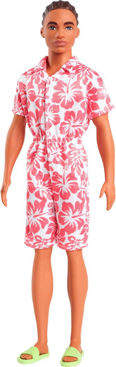 Mattel Barbie Fashionistas Ken #235 Bambola Ken Castano con Treccine