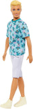 Mattel Barbie Fashionistas Ken #211 Bambola Ken Biondo con Maglietta Cactus