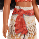 HLW0 Mattel Disney Princess - Vaiana bambola con capi e accessori scintillanti