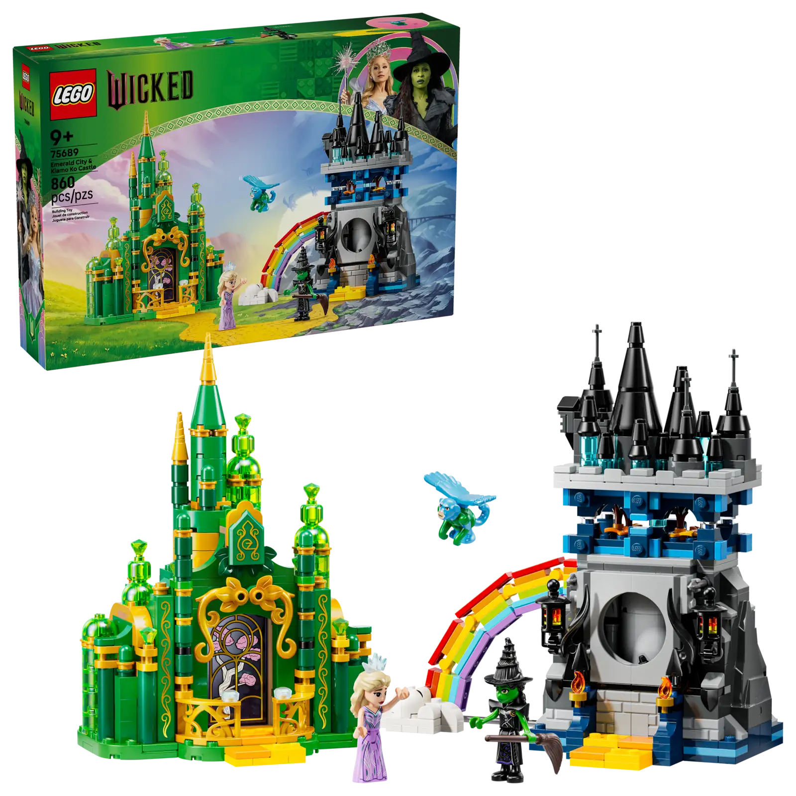 75689 Lego Wicked Città di Smeraldo e Castello Kiamo Ko