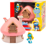 PUF20100 Puffi Giochi Preziosi Puffetta con Casetta Tetto Rosa e Accessori