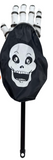 Mano con Sacchetto Halloween dolcetto o scherzetto Zucca e Scheletro 52 cm