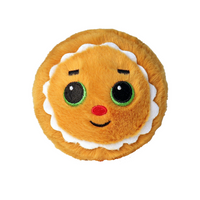 T83077 TY Beanie Bouncers Cookie Palla Rimbalzante Omino di Zenzero