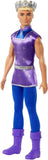 Barbie Dreamtopia Ken Principe HLC23 con Corona Dorata e Abito Blu