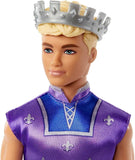 Barbie Dreamtopia Ken Principe HLC23 con Corona Dorata e Abito Blu