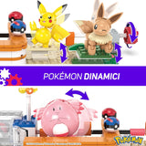 MEGA Pokémon Centro Pokémon HNT93 Set Costruzioni Pikachu, Eevee Chansey Togepi