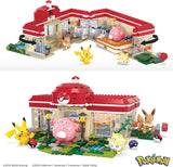 MEGA Pokémon Centro Pokémon HNT93 Set Costruzioni Pikachu, Eevee Chansey Togepi
