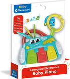 Clementoni Baby Piano Sonaglino Elettronico 3+ mesi Educativo luci e suoni