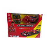 18-26858 Bburago Ferrari F1 Sf-24 MODEL KIT #16 Charls Leclerc 1:24