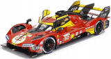 1816312 Bburago Ferrari 499P LHM #50 2024 24H le Mans Champion Version Hard case