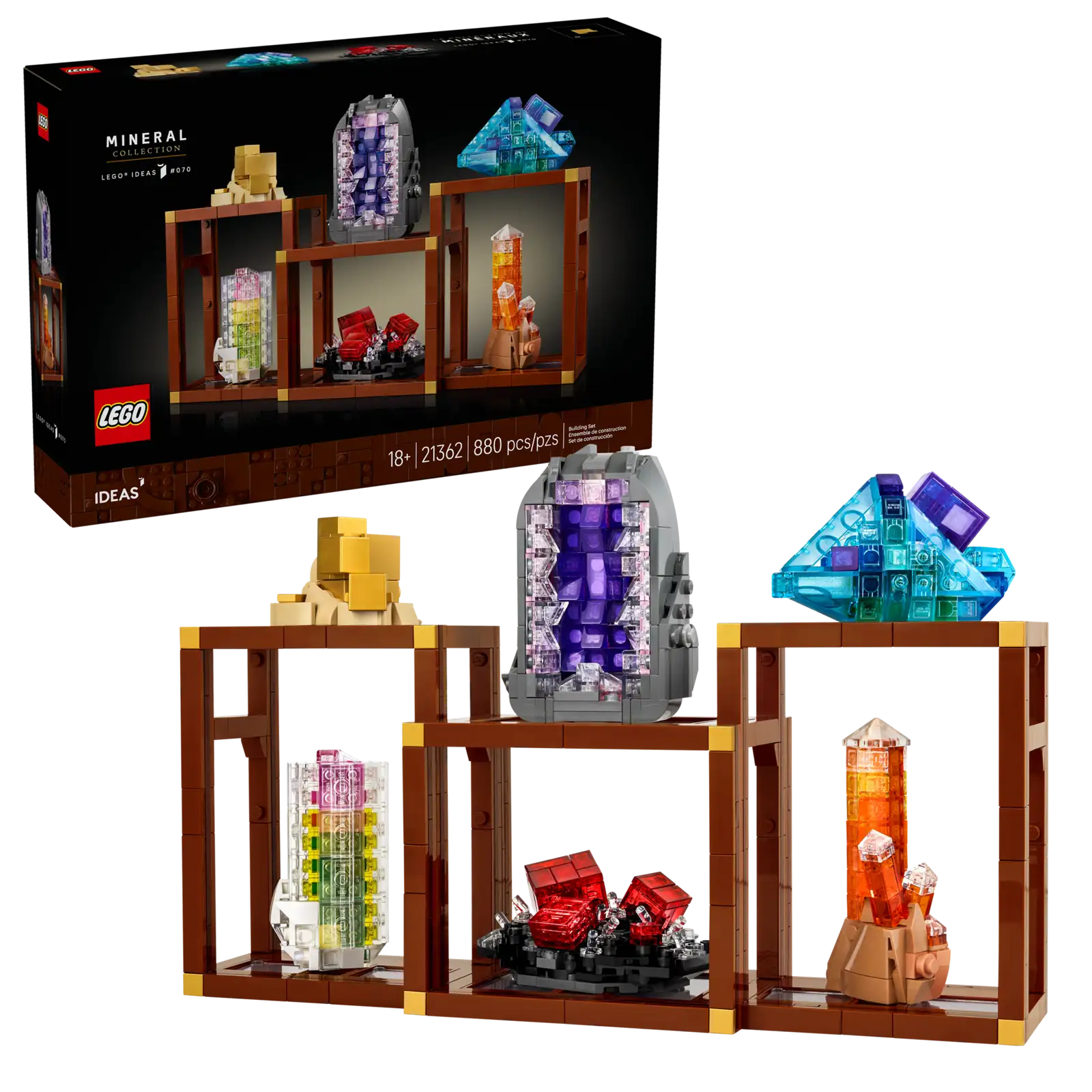 21362 Lego Ideas Collezione di minerali