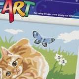 12023092 Ravenburger CreArt Serie E Gattino Gioioso kit pittura