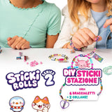 12028019 Ravensburger SkyCastle Sticki Rolls Serie 2 Set Creativo per Bracciali