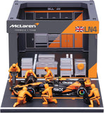 *18-38451N BBurago Pit Stop F1 Mclaren Mcl38 2024 #4 Norris special livery 1:43