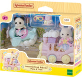 05819 Sylvanian Families |Giostra con Trenino e Aereo