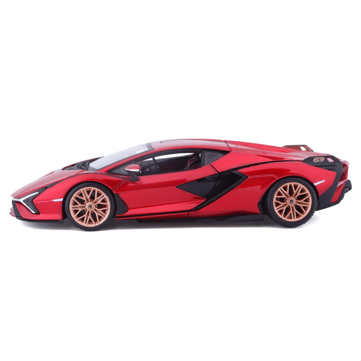 18-21102Bburago Lamborghini Sin FKP 37 Rossa 1:24 Modello Die-Cast in Metallo