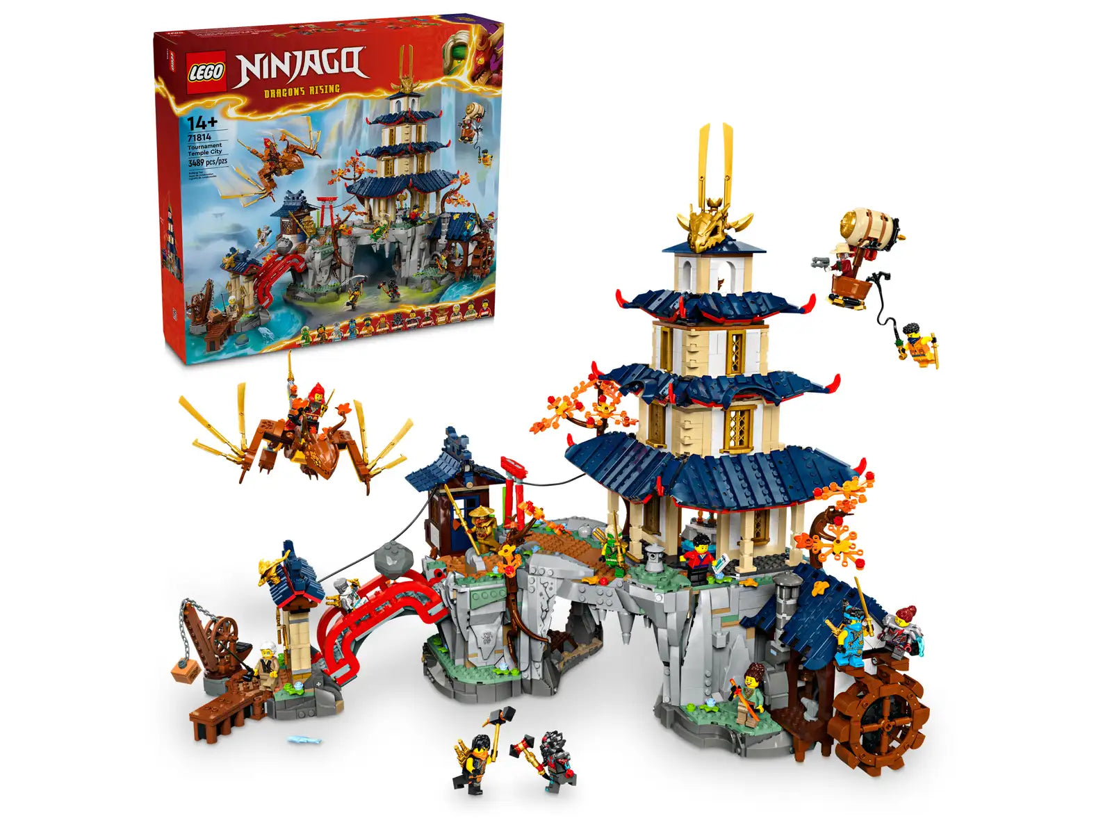71814 Lego Ninjago Torneo città del tempio