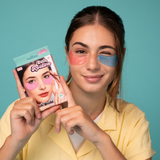 Beauty Routine Patch Occhi Idratanti Eye Patches in Gel Rosa per Skincare