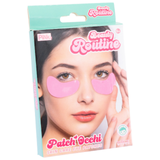 Beauty Routine Patch Occhi Idratanti Eye Patches in Gel Rosa per Skincare