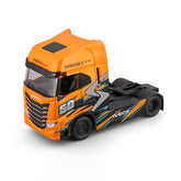 18-32208 Bburago Street Fire Motrice Iveco S-Way 1:43 Camion Diecast Arancione