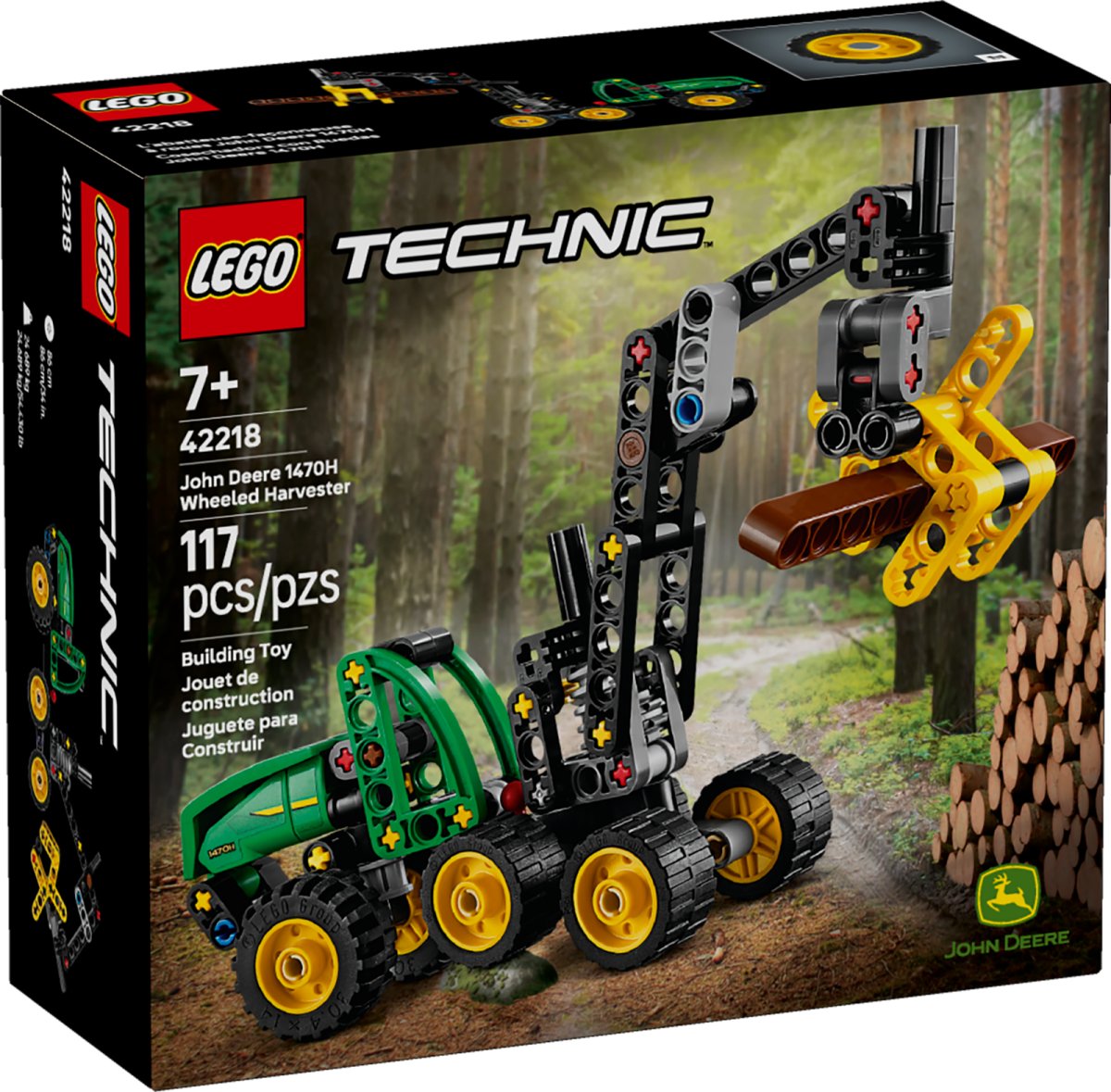 42218 LEGO Technic Mietitrebbia gommato John Deere 1470H