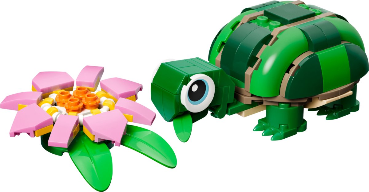 31377 LEGO Creator Tartaruga con fiore di ninfea