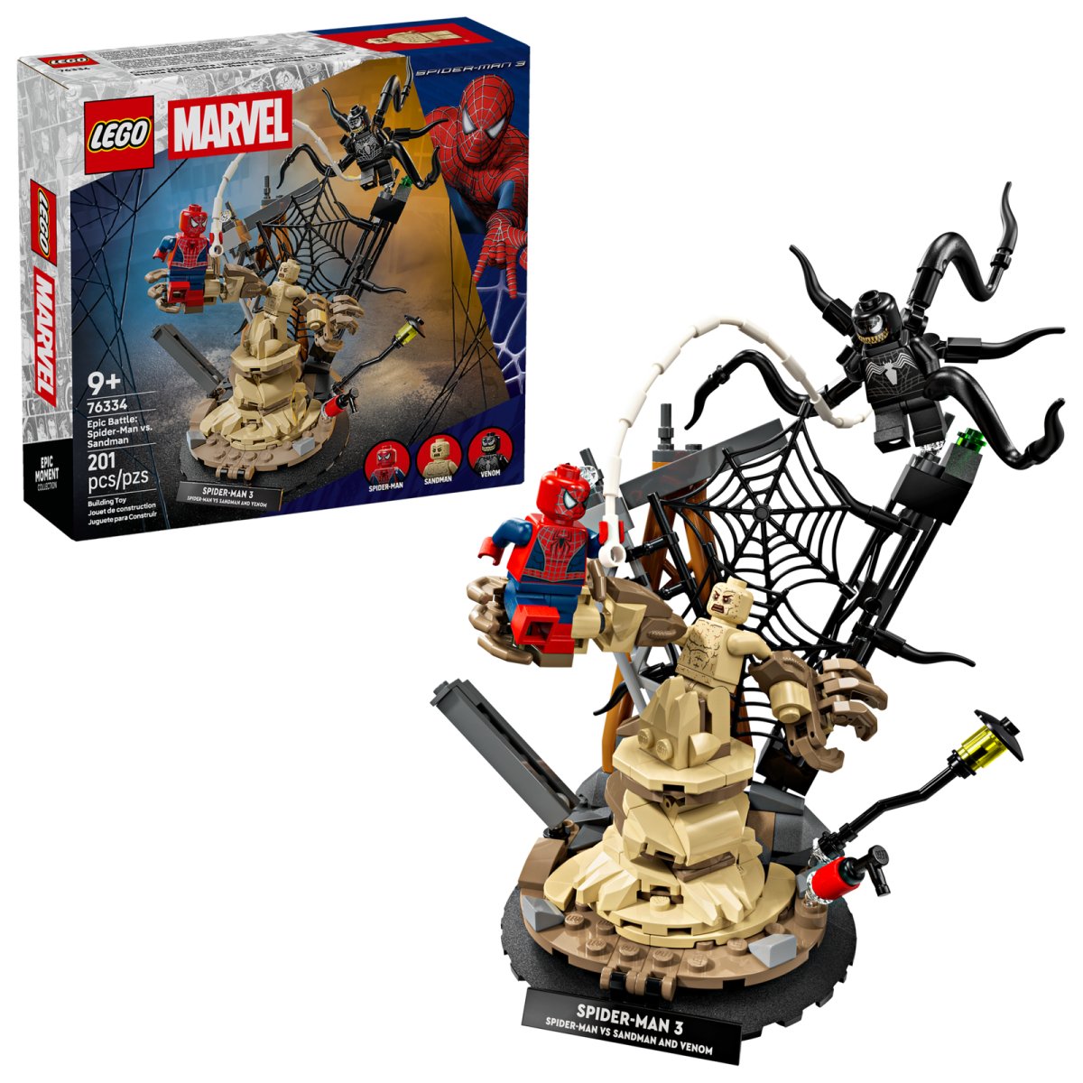 76334 LEGO Super Heroes Marvel Battaglia epica: Spider-Man vs. Sandman