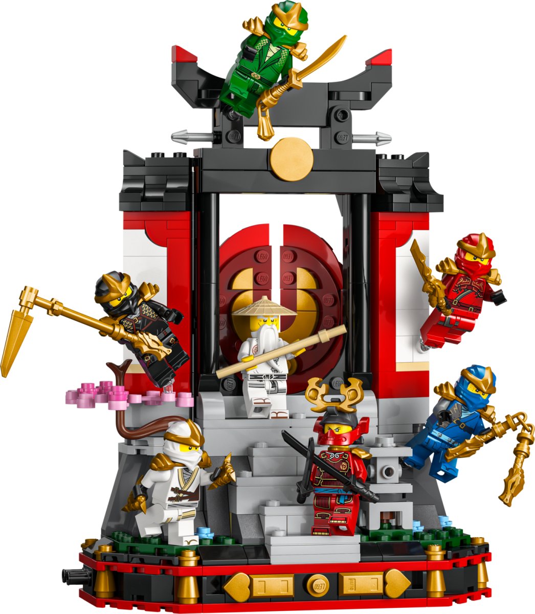 71866 LEGO Ninjago Display personaggi Ninja 15° anniversario