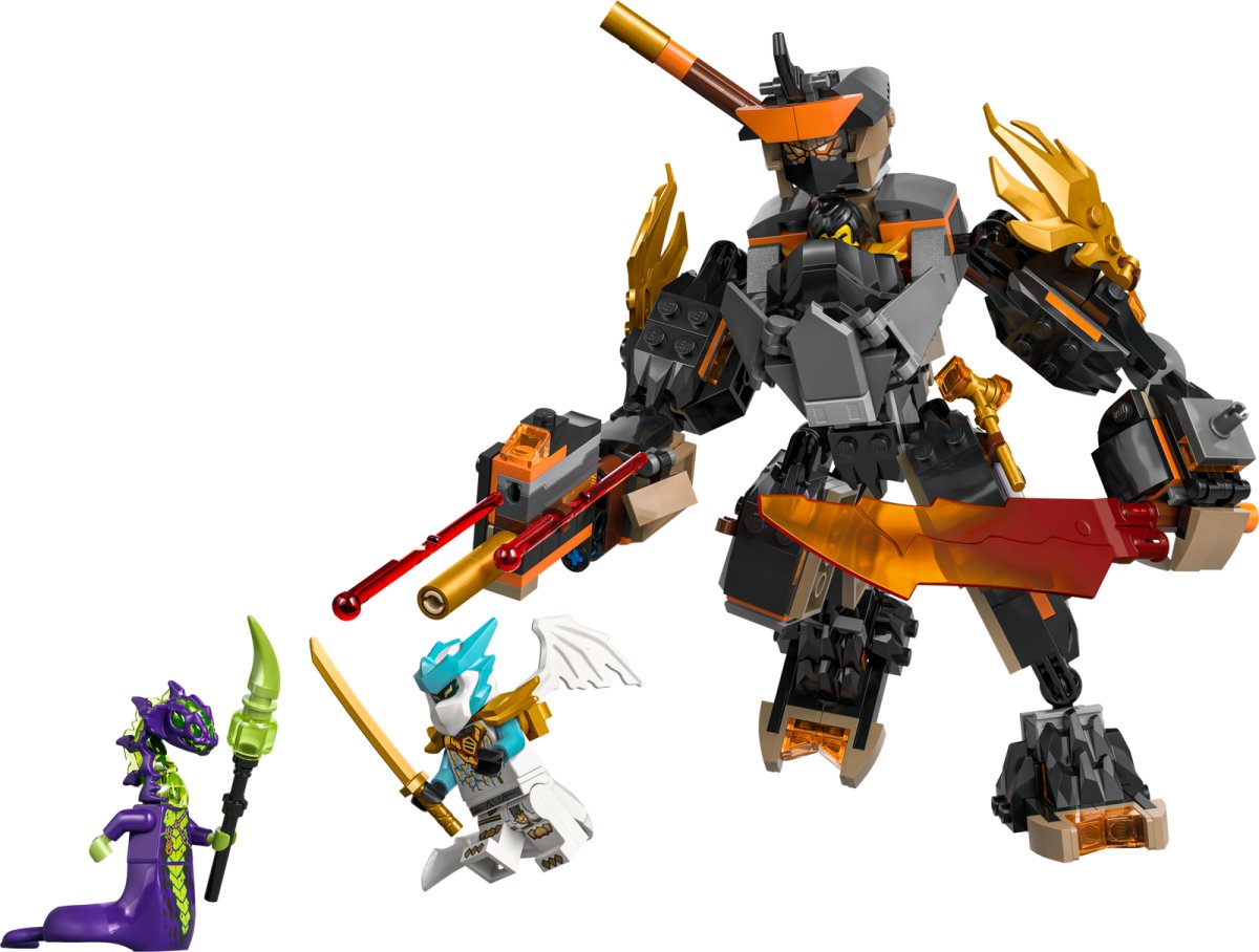 71854 LEGO Ninjago Mech della missione di Cole e drago Zane