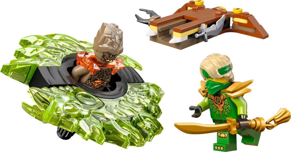 71850 LEGO Ninjago Lloyd contro Spinner Mostro della Terra