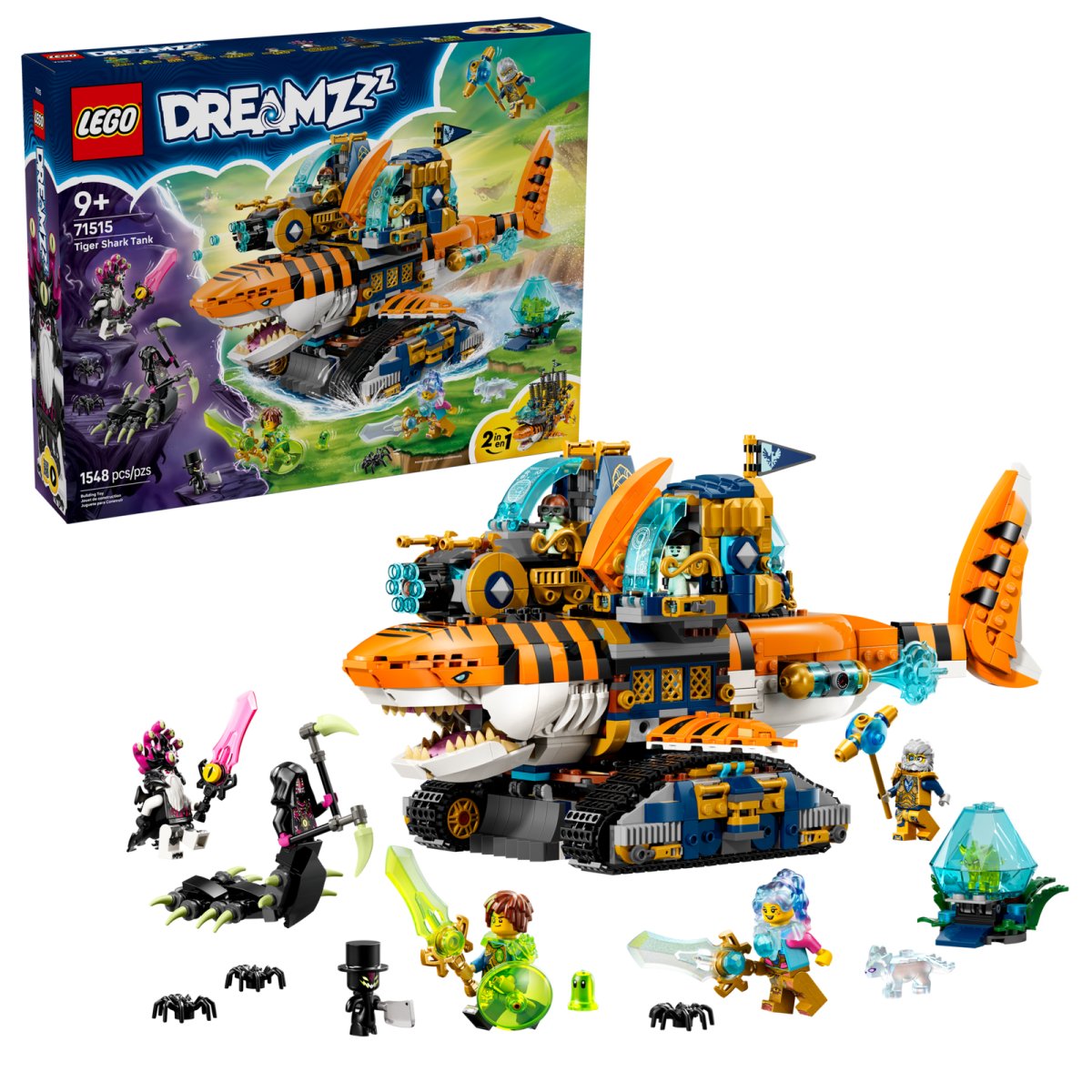 71515 LEGO DREAMZzz Carro-squalo tigre