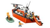 60504 LEGO City Exploration Motoscafo di soccorso ed elicottero della Guardia Co