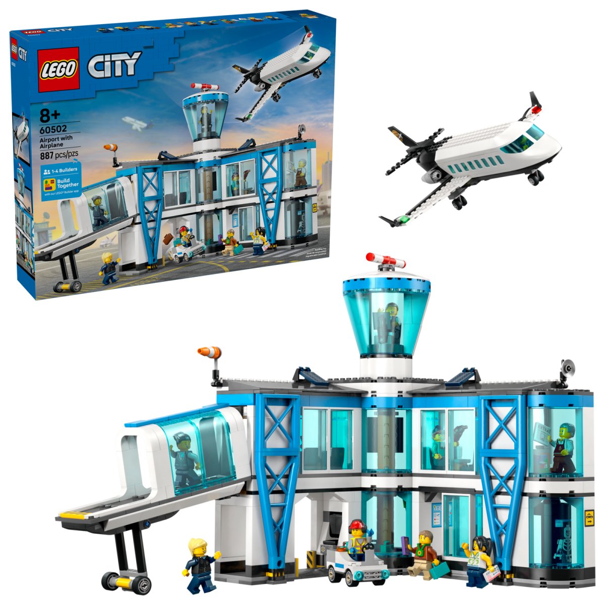 60502 LEGO My City Aeroporto con aereo