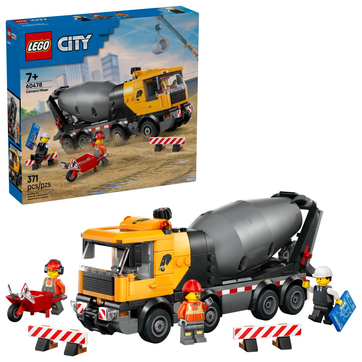 60478 LEGO City Great Vehicles Betoniera