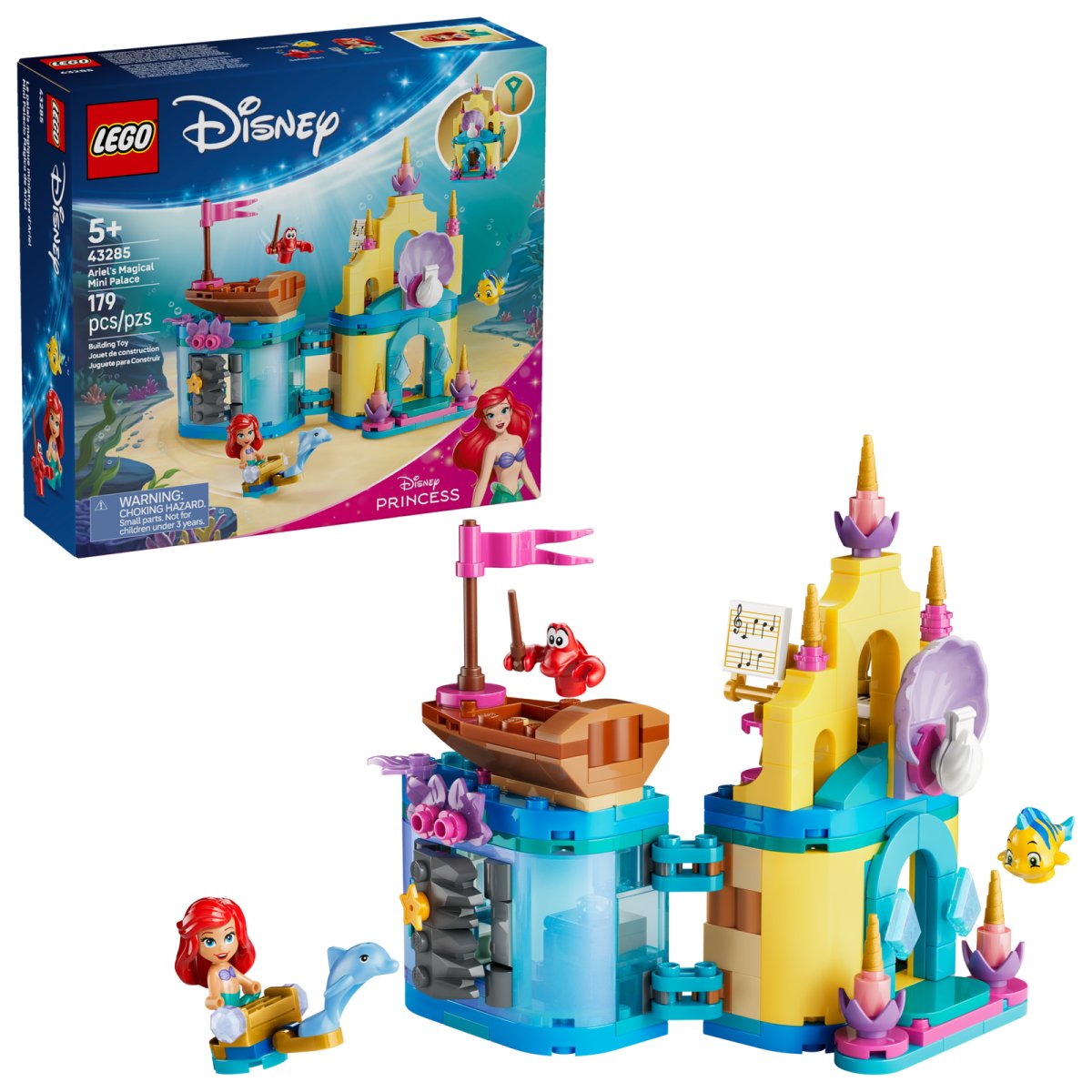 43285 LEGO Disney Princess Il magico Mini-palazzo di Ariel
