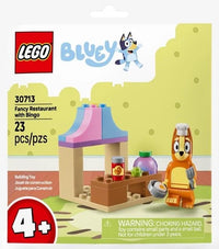 30713 Lego Polybag Bluey Al ristorante con Bingo