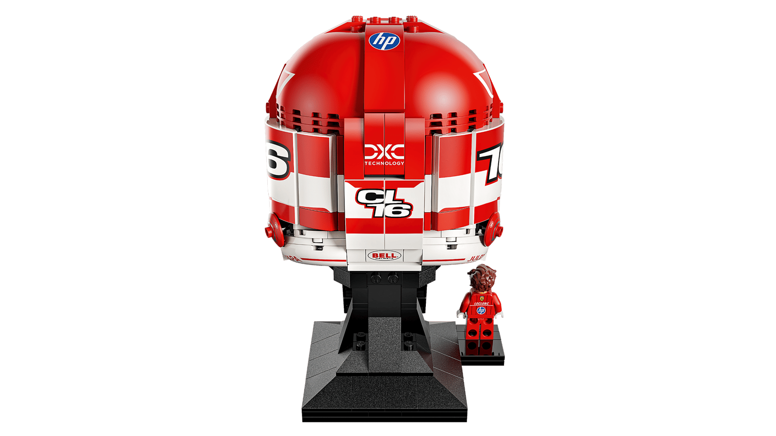 43014 Lego Editions V Casco di Charles Leclerc Scuderia Ferrari HP