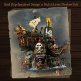 PANTASY set di mattoncini collezione Retrò: Il Pub dei Pirati