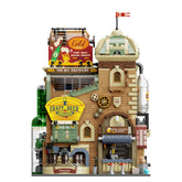 PANTASY set di mattoncini collezione Edifici Modulari : Il Birrificio