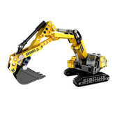 CADA Escavatore - Set Mattoncini Mezzo da Cantiere - 467 Pezzi
