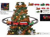 Trenino Natalizio per Albero di Natale con Supporto, Luci e Suoni 23 Pezzi