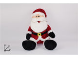 Babbo Natale Peluche 50 cm Morbido Decorativo