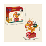 86510 PANTASY set di mattoncini collezione Kung Fu Panda Po's Cosrider